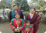 Harshita of Nursery and Jagpreet of K.G. Winners of Inter School Colouring Competition