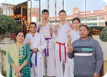 Green Land Karate Kas bags silver and bronze medal in Punjab Schools State Karate Championship