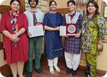 WINNERS OF 29th INTER SCHOOL ENGLISH & HINDI DECLAMATION COMPETITION HOSTED AT NEHRU SIDHANT KENDRA