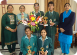 Winners of Flower & Poster Making Competition held at Rose Garden Ldh