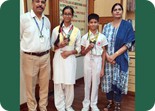 SWIMMERS BAGGED 03 GOLD AND 01 SILVER MEDALS IN DISTRICT SWIMMING CHAMPIONSHIP